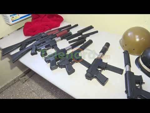 Policía realiza operativo para incautar armas de juguete en SFM