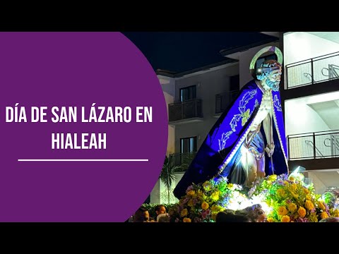 Peregrinación por el Día de San Lázaro en Hialeah 2023