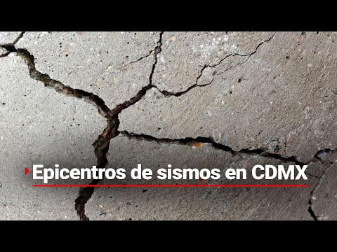 EPICENTROS EN LA CDMX | En la capital se han presentado microsismos, ¿en qué zonas?