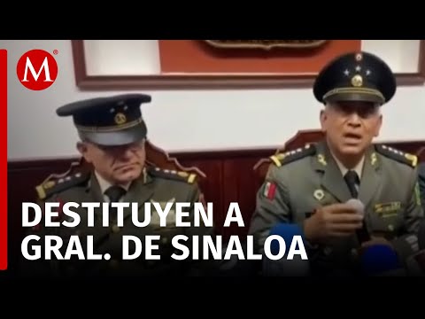 Claudia Sheinbaum destituye al general Leana Ojeda en medio de la crisis de seguridad en Sinaloa