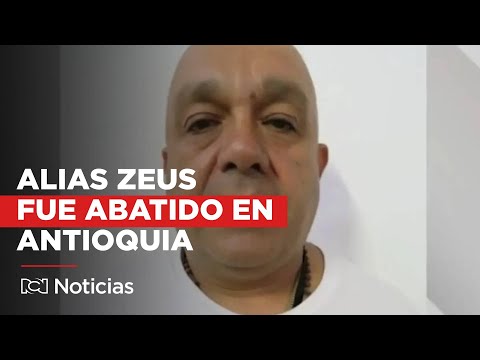 Alias Zeus fue abatido en Antioquia junto a varios miembros del Clan del Golfo