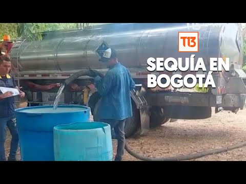 Sequía extrema en Sudamérica: Bogotá vive racionamiento de agua