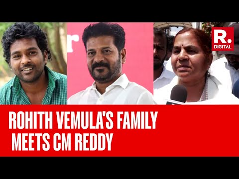 Rohith Vemula’s Family Meets Revanth Reddy, Telangana CM Assures Them Fair Reinvestigation & Justice