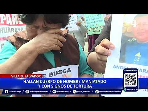 VES: HALLAN CUERPO DE HOMBRE MANIATADO Y CON SIGNOS DE TORTURA