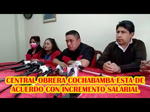 EJECUTIVO JAVIER LOPEZ PIDE RESPETAR EL INCREMENTO SALARIAL A LOS EMPRESARIO DE BOLIVIA...