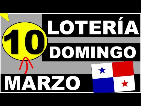 Resultados Sorteo Loteria Domingo 10 de Marzo 2024 Loteria Nacional de Panama Sorteo Hoy Dominical