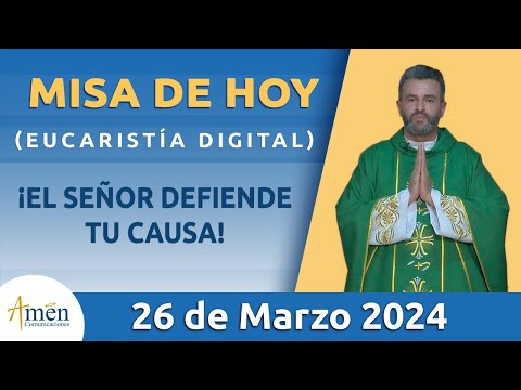 Misa de Hoy Martes 26 de Marzo 2024 l Eucaristía Digital l Padre Carlos Yepes l Católica l Dios