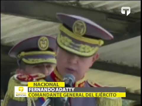 Presidente partició de conmemoración por día del Ejército Ecuatoriano