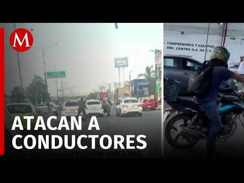 Taxistas cazan a supuestos Uber 'pirata' y los agreden en San Luis Potosí