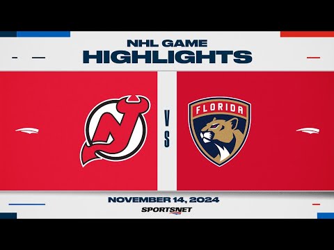 NHL Highlights | Devils vs. Panthers - November 14, 2024