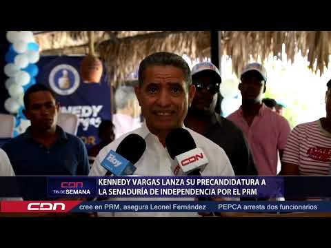 Kennedy Vargas lanza su precandidatura a la senaduría de Independencia por el PRM