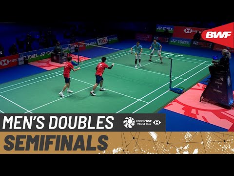 Badminton🏸 YONEX All England Open 2022 | He/Tan (CHN) vs Ahsan/Setiawan (INA) [2] | Semifinals