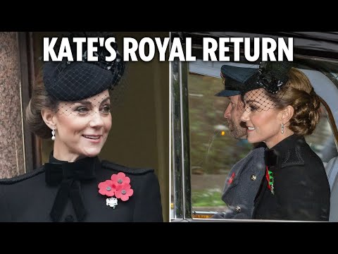 When Kate smiles it's like a clap of thunder - our beautiful Princess is on the road to recovery