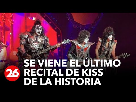 Estados Unidos | Se viene el último recital de Kiss de la historia