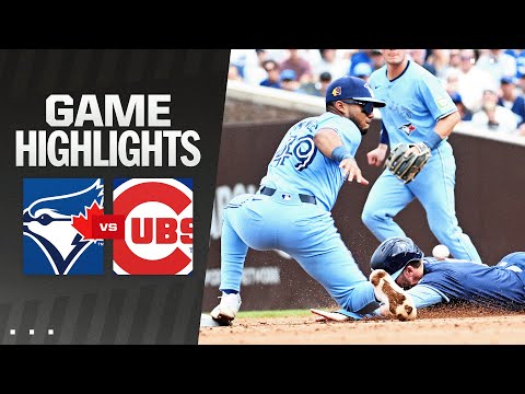 Blue Jays vs. Cubs Game Highlights (8/16/24) | MLB Highlights