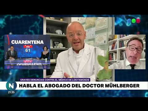 El Doctor Mühlberger más complicado: HABLA EL ABOGADO DEL MÉDICO DE LOS FAMOSOS - Telefe Noticias