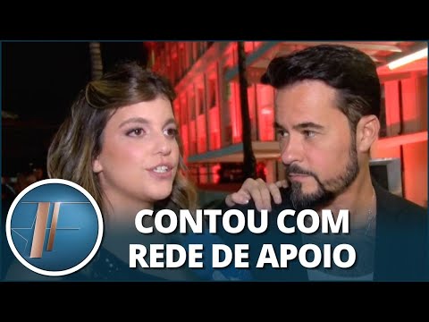 Luiza Silveira reflete apoio de Paulinho Vilhena em superação de vício: “não saiu do meu lado”