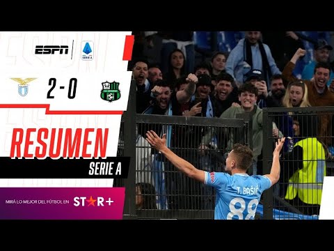 ¡LAS ÁGUILAS GANARON Y, POR AHORA, NO HAY CAMPEÓN EN LA SERIE A! | Lazio 2-0 Sassuolo | RESUMEN