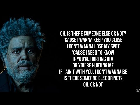 The Weeknd - IS THERE SOMEONE ELSE (Lyrics)