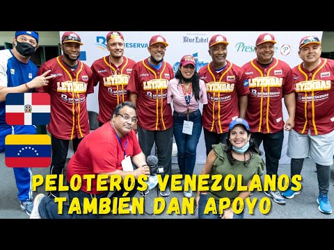 ¡INCREÍBLE TESTIMONIO! Venezolanos y dominicanos unidos por la pelota. ESTE NO ES 1 VIDEO DE BEISBOL