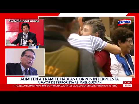 Marcos Ibazeta: No hay forma jurídica de que Abimael Guzmán salga en libertad