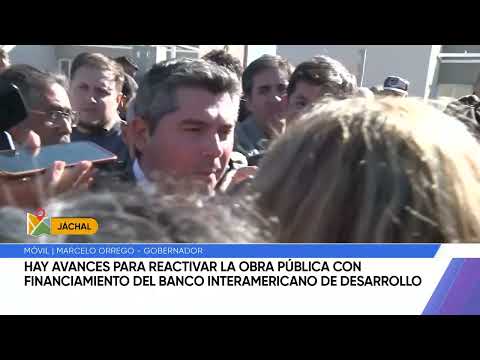 Orrego: 'Somos la primera provincia que reactivó la entrega de viviendas'