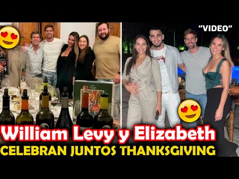 William Levy y Elizabeth Gutiérrez JUNTOS y FELICES en el día de Acción de Gracias