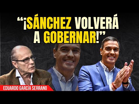 Eduardo García Serrano acongoja con esta amarga previsión sobre el futuro de Sánchez