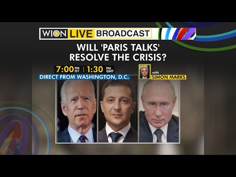 WION Live Broadcast: Four-way 'Normandy format' talks underway in Paris | Direct from Washington, DC
