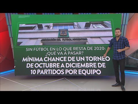 Coronavirus en la Argentina | El fútbol en cuarentena: no habrá partidos en lo que queda de 2020