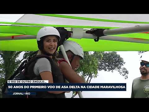 Primeiro voo de asa delta no Rio completa 50 anos