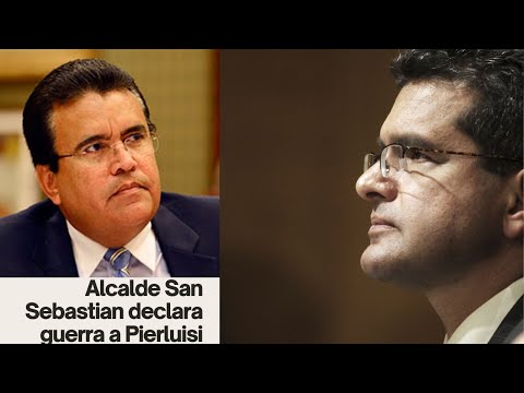Alcalde San Sebastian declara guerra a Pedro Pierluisi