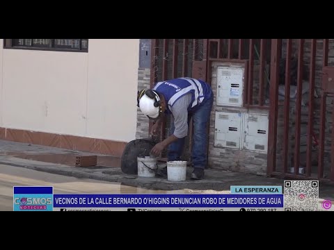 La Esperanza: vecinos de la calle Bernardo O’higgins denuncian robo de medidores de agua