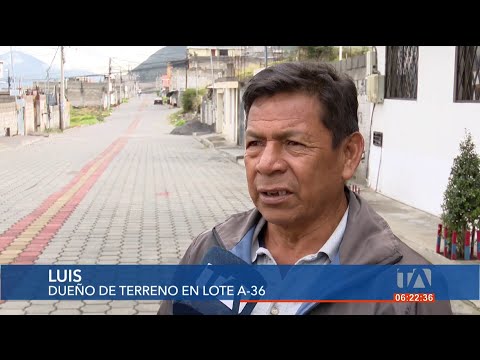 Familas del Lote A-36 en el norte de Quito denuncian costos excesivos para el trámite de escrituras