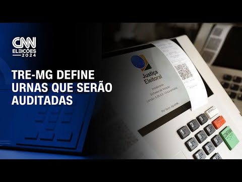 TRE-MG define urnas que serão auditadas | AGORA CNN