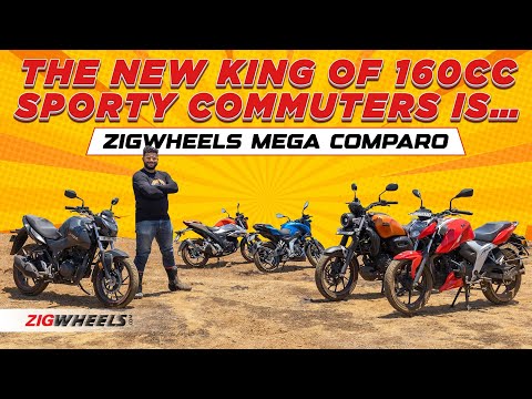 160cc Sporty Commuters Compared On Acceleration, Fuel Efficiency, Price And Features | ZigWheels