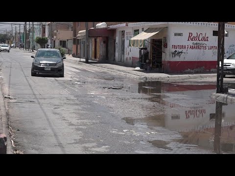 Obstrucción de drenaje en Prados Segunda Sección afecta a vecinos de las calles 30 y 80