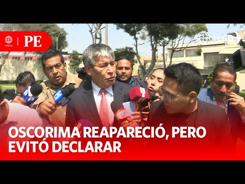 Oscorima reapareció en Asamblea Nacional de Gobiernos Regionales | Primera Edición | Noticias Perú