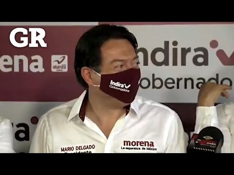 Presentan a Mario Delgado ¡como líder del PRI!