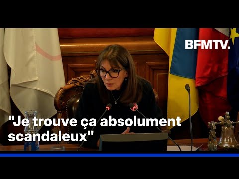 Municipales 2026: pour son dernier discours, Anne Hidalgo s'en prend à Rachida Dati