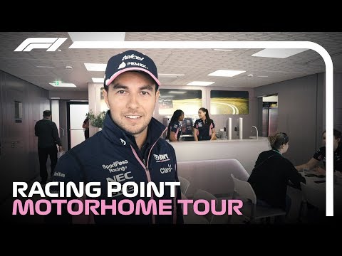 What's It Like Inside An F1 Motorhome" Sergio Perez's Tour!