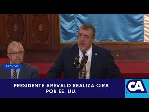 Bernardo Arévalo mantendrá reuniones bilaterales con funcionarios de Estados Unidos