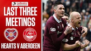 Hearts v Aberdeen – Last Three Meetings | Ladbrokes Premiership