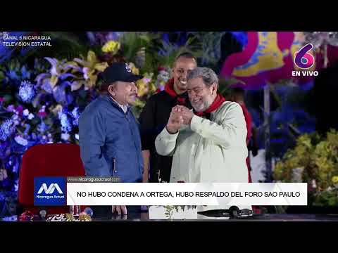 Lula da Silva apoyó a régimen Ortega-Murillo en Foro de Soa Paulo