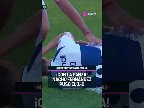 <strong>NACHO</strong> FERNÁNDEZ PUSO EL 1-0