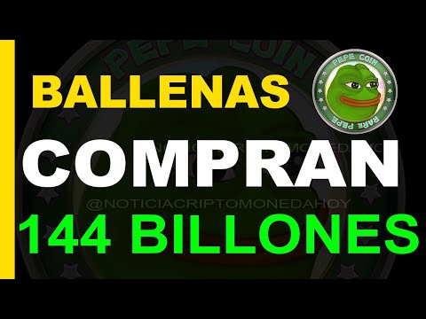 BALLENAS COMPRAN 143 MIL MILLONES DE PEPE IMPULSANDO EL PRECIO    PEPE COIN NOTICIAS HOY  ??