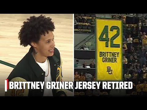 Brittney Griner has jersey retired by the Baylor Bears  | ESPN College Basketball video clip