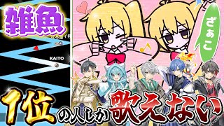 【バズ曲】『雑魚』を歌唱パート奪い合いながら歌ってみたwwwwww【めろぱかレース】