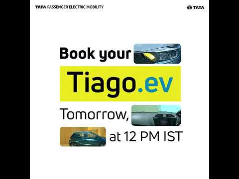 Tiago.ev - Less than 24 hours to book the Tiago.ev