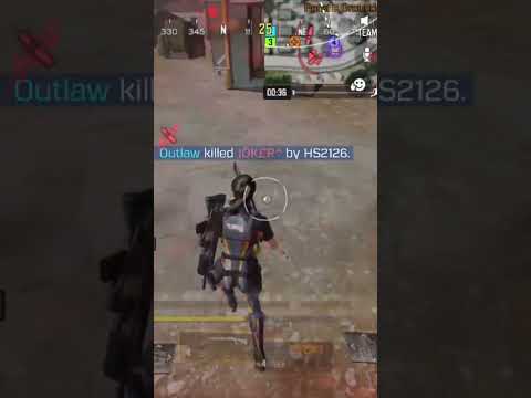 Intense 1 vs 3 situation #codm #short